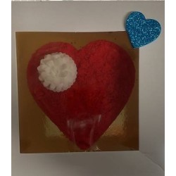 TORTA SOFFICE SAN VALENTINO RIPIENA DI CIOCCOLATO BIANCO