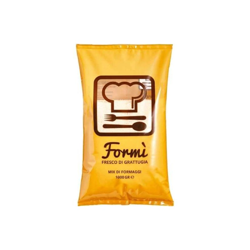 MIX FORMAGGI GRATTUGIATI MIX FORMI\'/GIALLO 1 KG