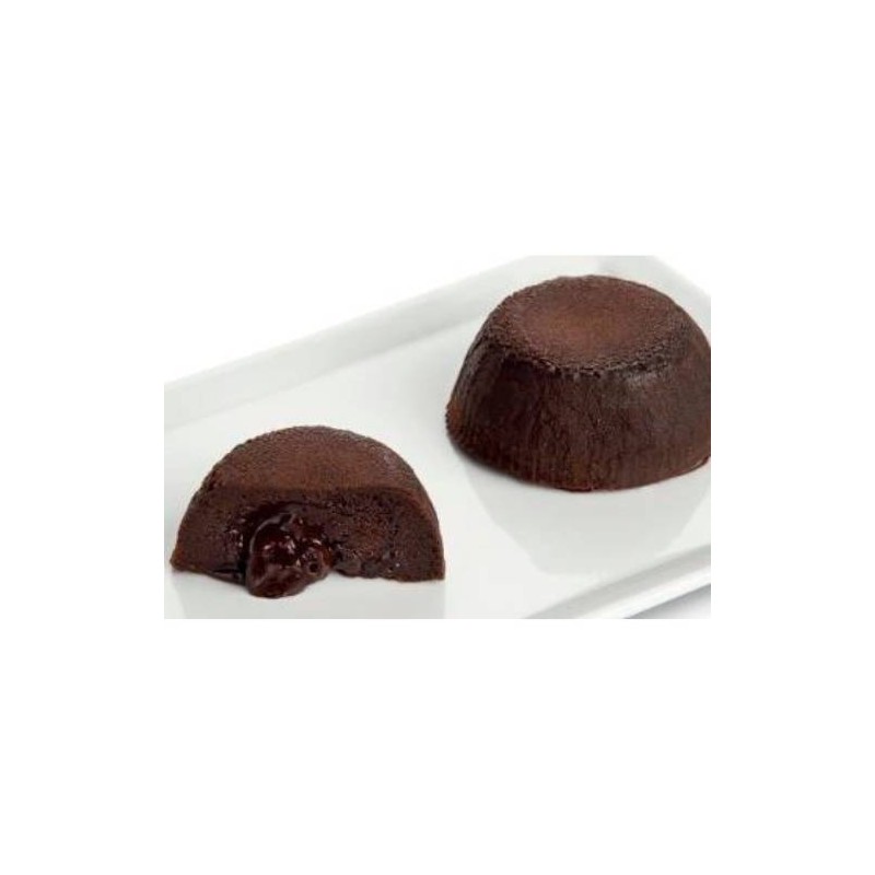 TORTINO CON CUORE CALDO AL CIOCCOLATO 100 GR CF DA 12 PZ