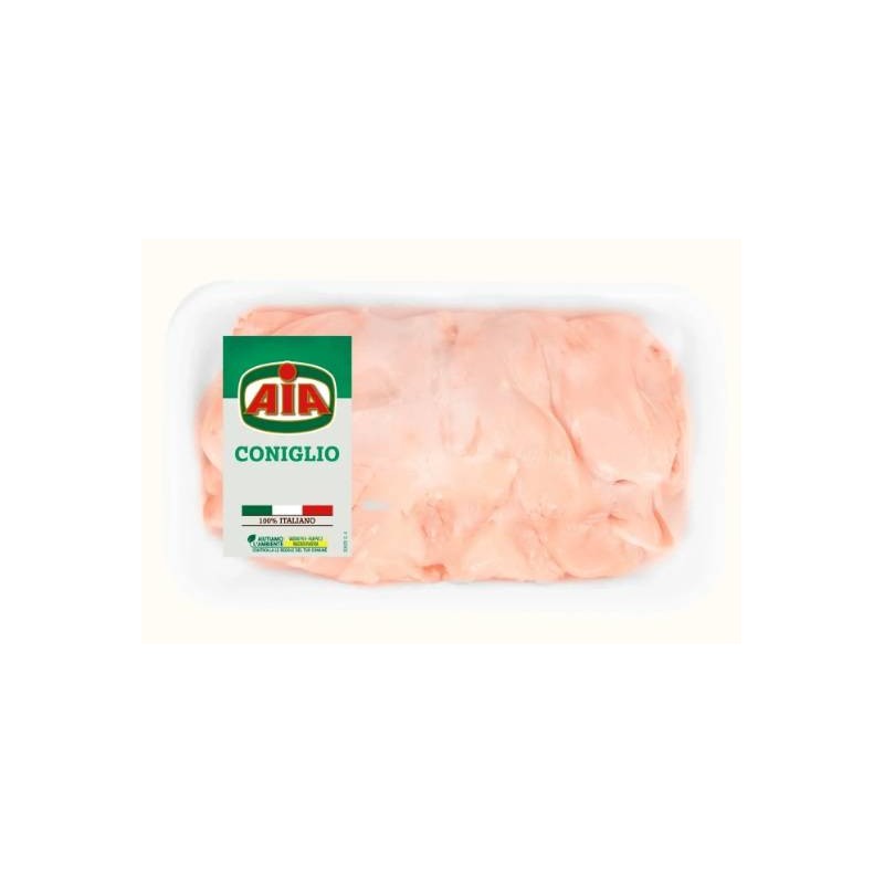 CONIGLIO DISOSSATO GR.750 x 8 PZ AIA 6 KG CIRCA