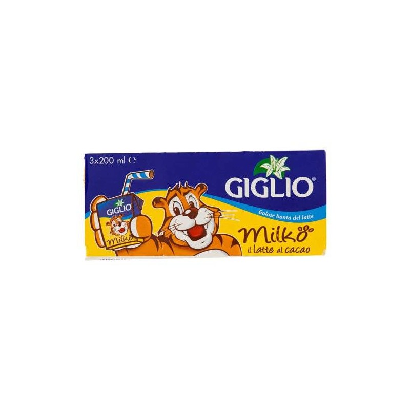 LATTE SPEC. GIGLIO MILKO 3X200ML (LUNGA CONS.)