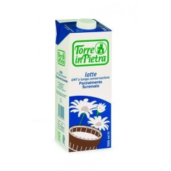 LATTE UHT PARZIALMENTE SCREMATO  TORRE IN PIETRA 1 LT
