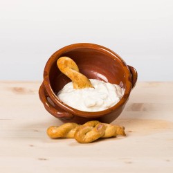 LATTICINI PUGLIA STRACCIATELLA AFFUMICATA 1 KG  CASCINA MANFREDI