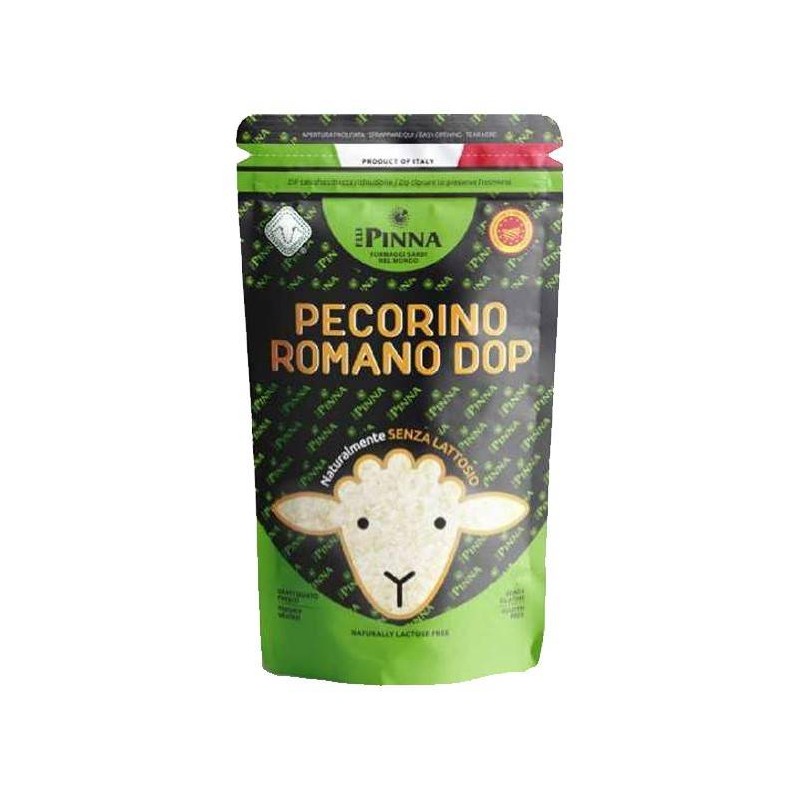 GRATTUGIATO PECORINO ROMANO DOP  PINNA (VERDE) 1 KG