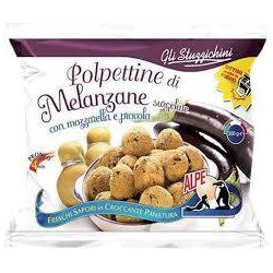 POLPETTINE DI MELANZANE ALPE CRUDE DA FRIGGERE 2X2,5 KG