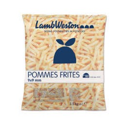 PATATE LW 9X9 JUST FRIES 4X2,5 KG