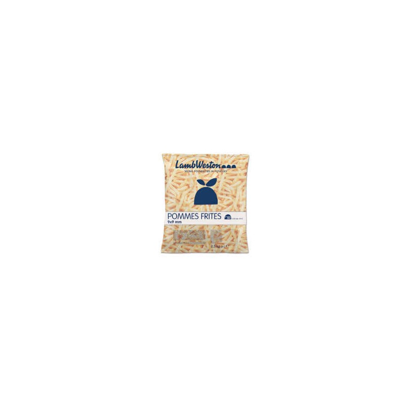 PATATE LW 9X9 JUST FRIES 4X2,5 KG