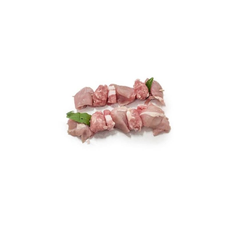 POLLO SPIEDINO CON SALSICCIA E ALLORO (W6772) 2 KG CIRCA