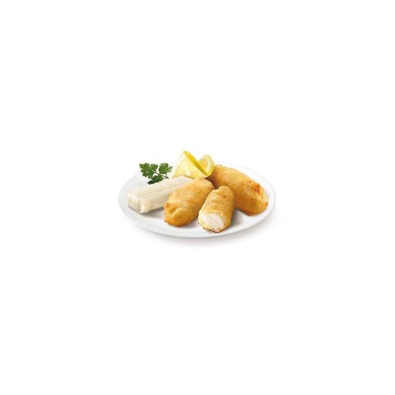 SRG FILETTI DI BACCALA\' PASTELLATO  AL.PE. 1,5 KG