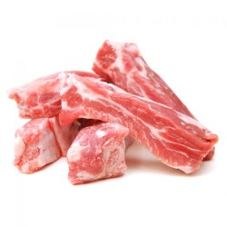 SUINO SPUNTATURE TAGLIATE A PEZZI 2 KG CIRCA